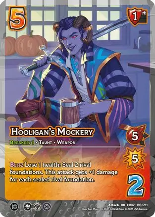 Hooligan's Mockery 1