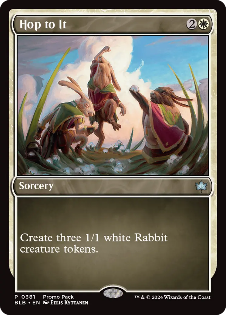 Hop To It [Bloomburrow Promos] 1