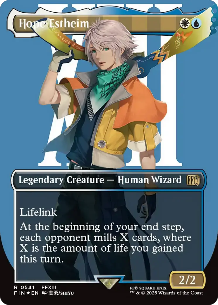 Hope Estheim (Borderless) (Surge Foil) [Final Fantasy] 1