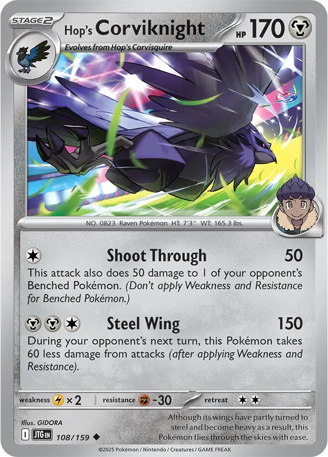 Hop's Corviknight (108/159) [Scarlet & Violet: Journey Together] 1
