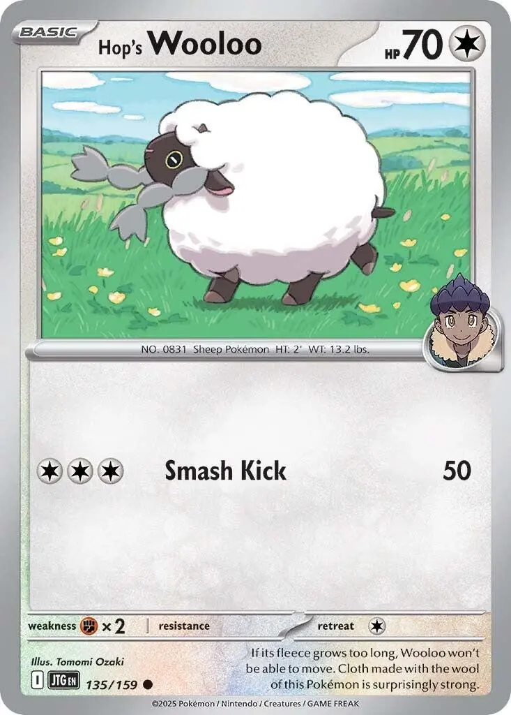 Hop's Wooloo (135/159) [Scarlet & Violet: Journey Together] 1