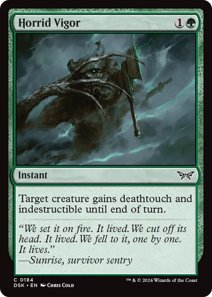 Horrid Vigor [Duskmourn: House Of Horror] 1