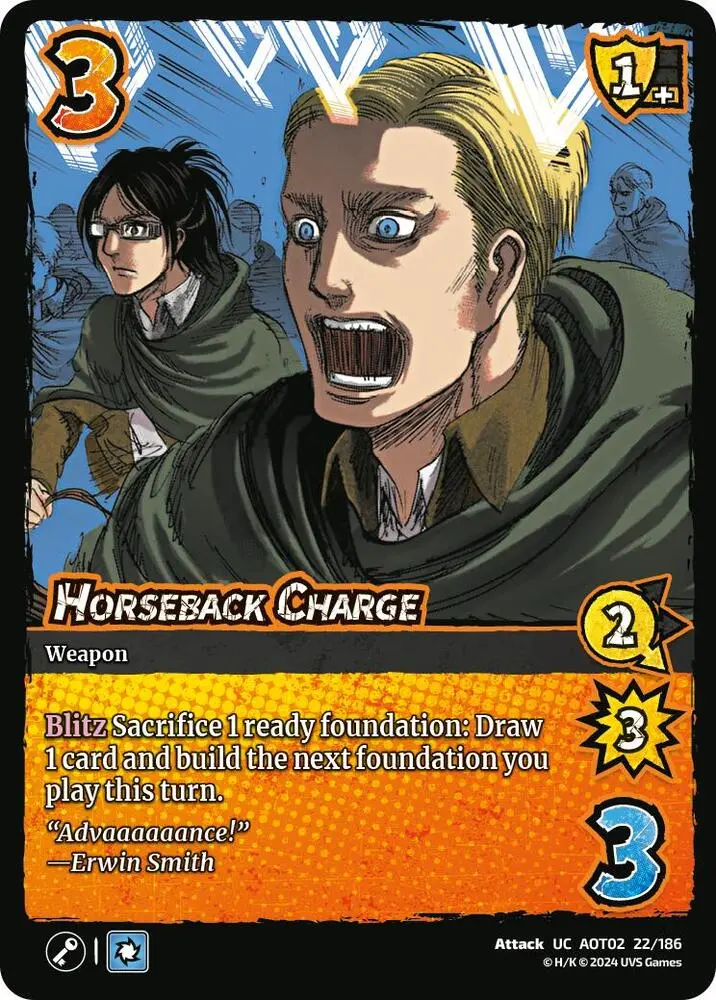 Horseback Charge - Attack On Titan: Origins Of Power (Aot02) 1