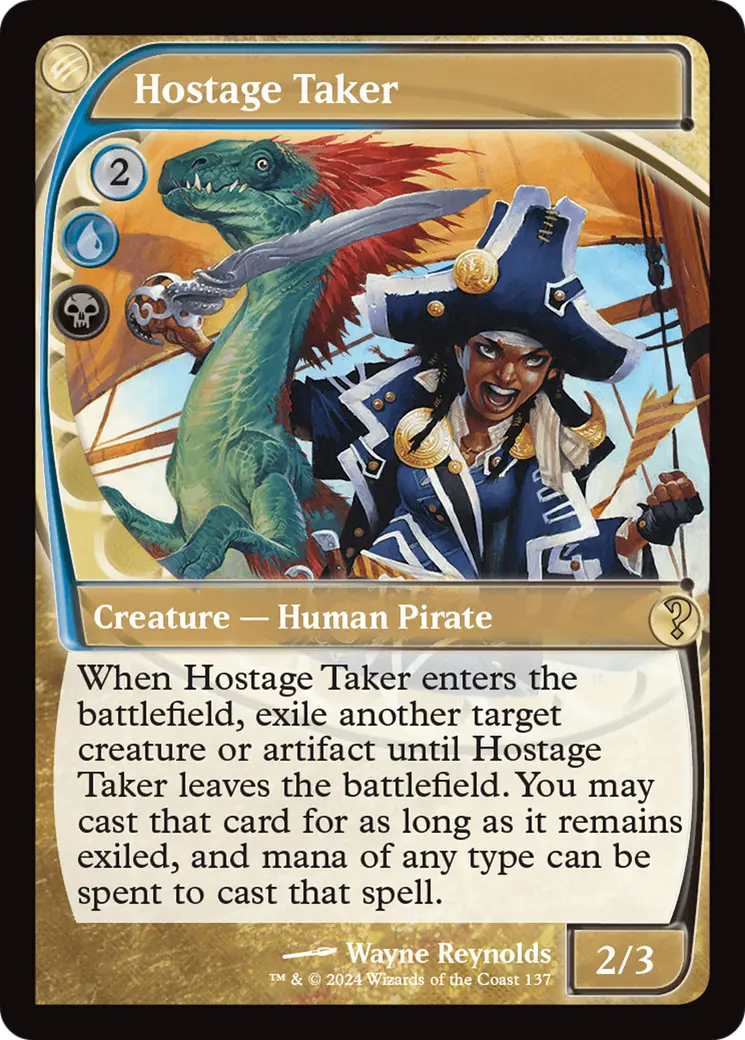 Hostage Taker (Future Sight) [Mystery Booster 2] 1