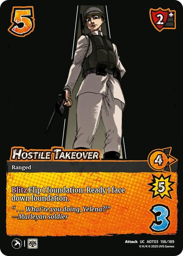 Hostile Takeover 1