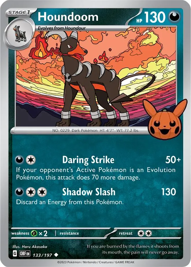 Houndoom (133/197) [Trick Or Trade 2024] 1