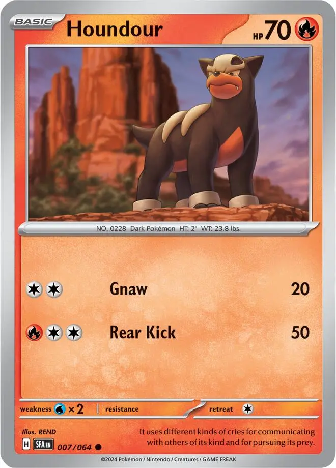Houndour (007/064) [Scarlet & Violet: Shrouded Fable] 1