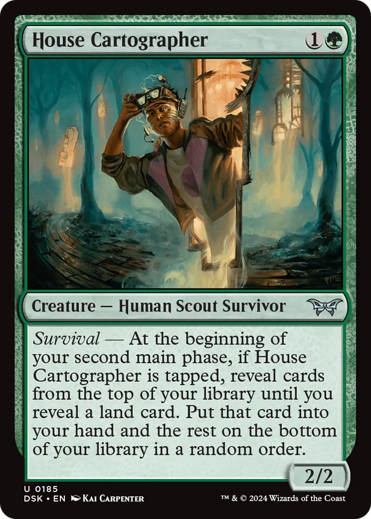 House Cartographer [Duskmourn: House Of Horror] 1
