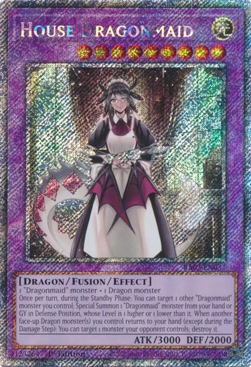 House Dragonmaid (Platinum Secret Rare) [Ra03-En037] Platinum Secret Rare 1