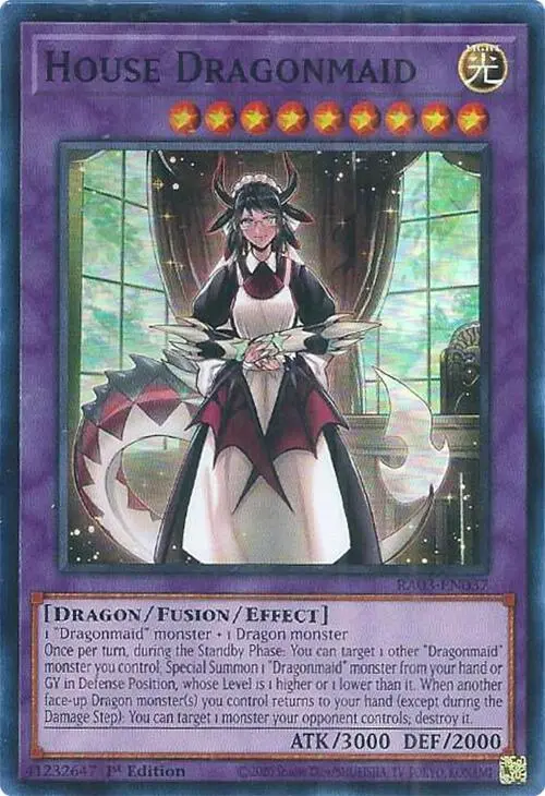 House Dragonmaid [Ra03-En037] Super Rare 1