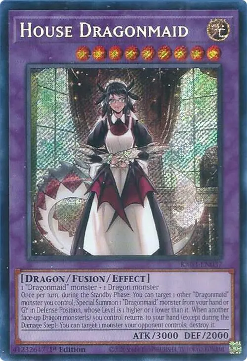 House Dragonmaid (Secret Rare) [Ra03-En037] Secret Rare 1
