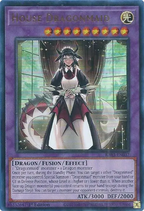 House Dragonmaid (Ur) [Ra03-En037] Ultra Rare 1