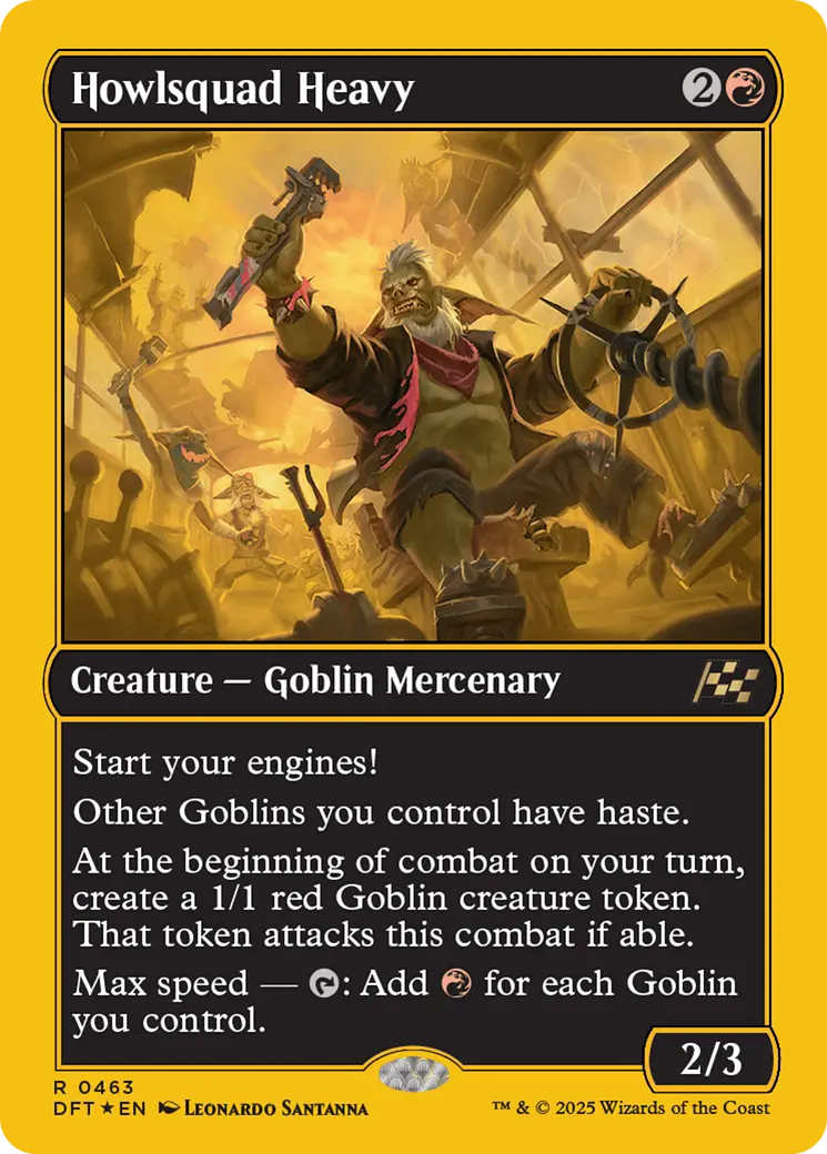 Howlsquad Heavy (First-Place Foil) [Aetherdrift] 1