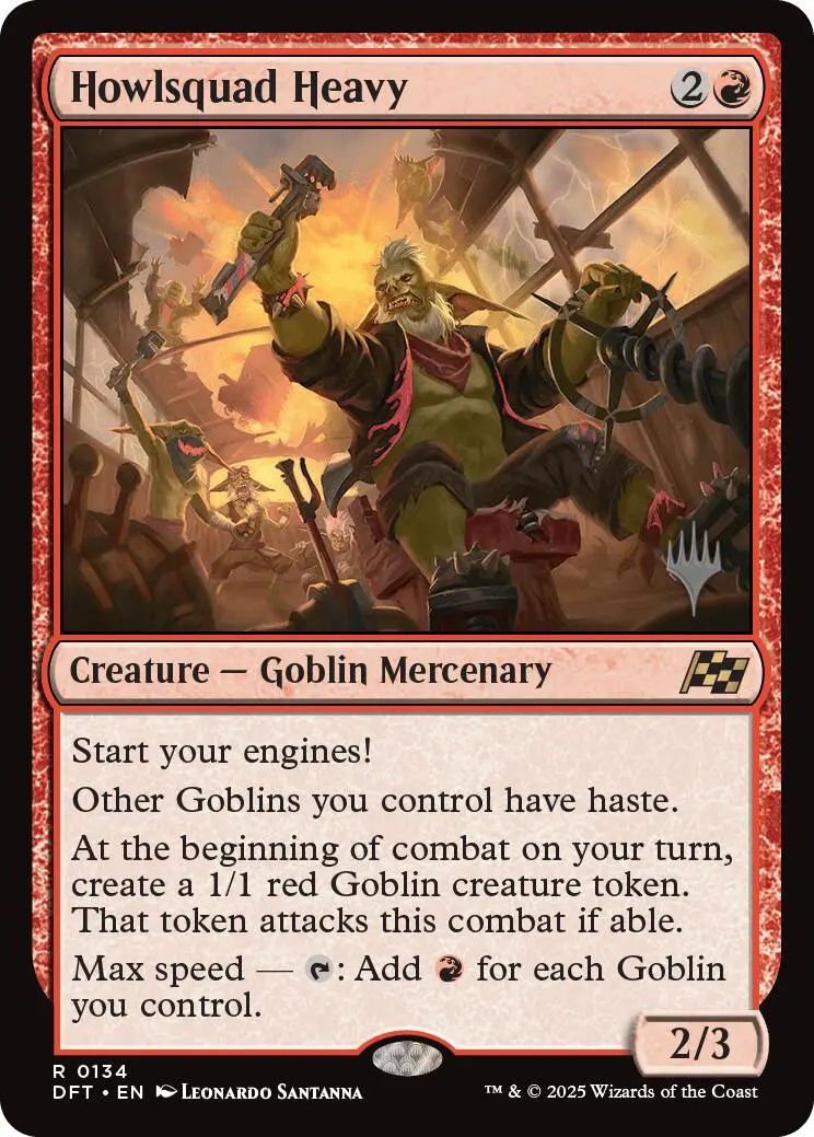 Howlsquad Heavy (Promo Pack) [Aetherdrift Promos] 1