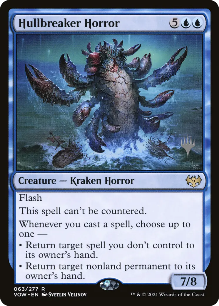 Hullbreaker Horror Art Card [Innistrad Remastered Art Series] 1
