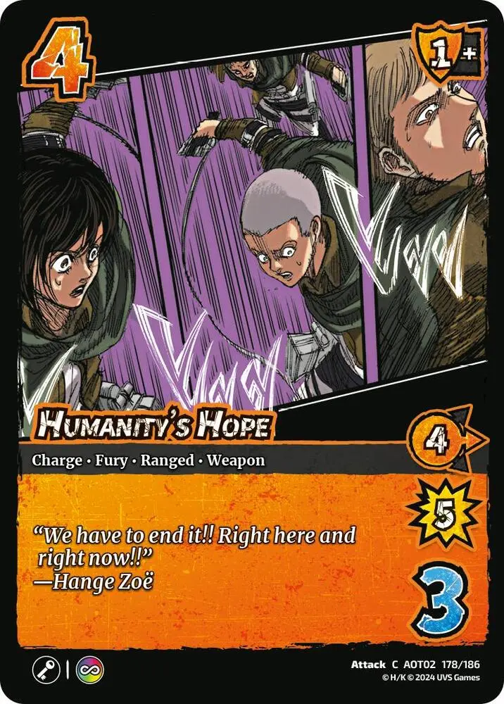 Humanity's Hope - Attack On Titan: Origins Of Power (Aot02) 1