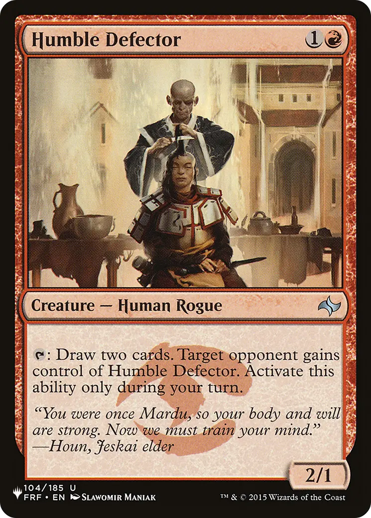 Humble Defector [The List] 1