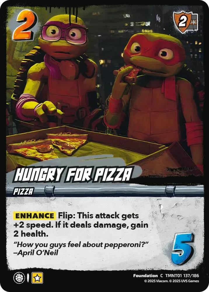Hungry For Pizza - Teenage Mutant Ninja Turtles (Tmnt) 1