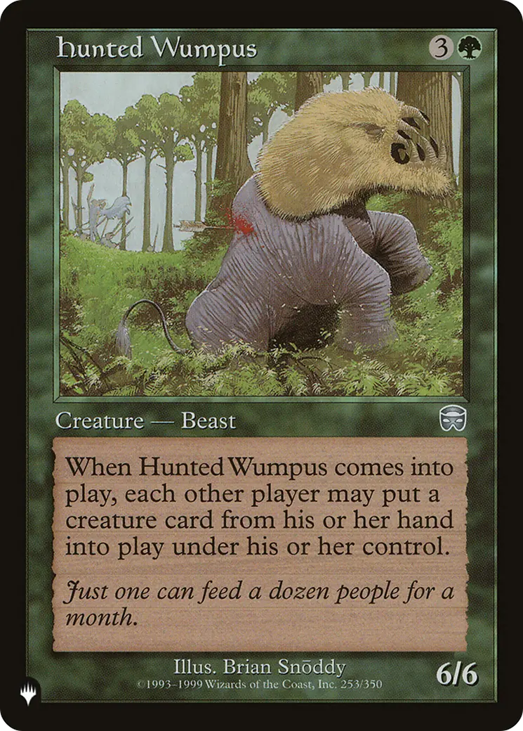 Hunted Wumpus [The List] 1