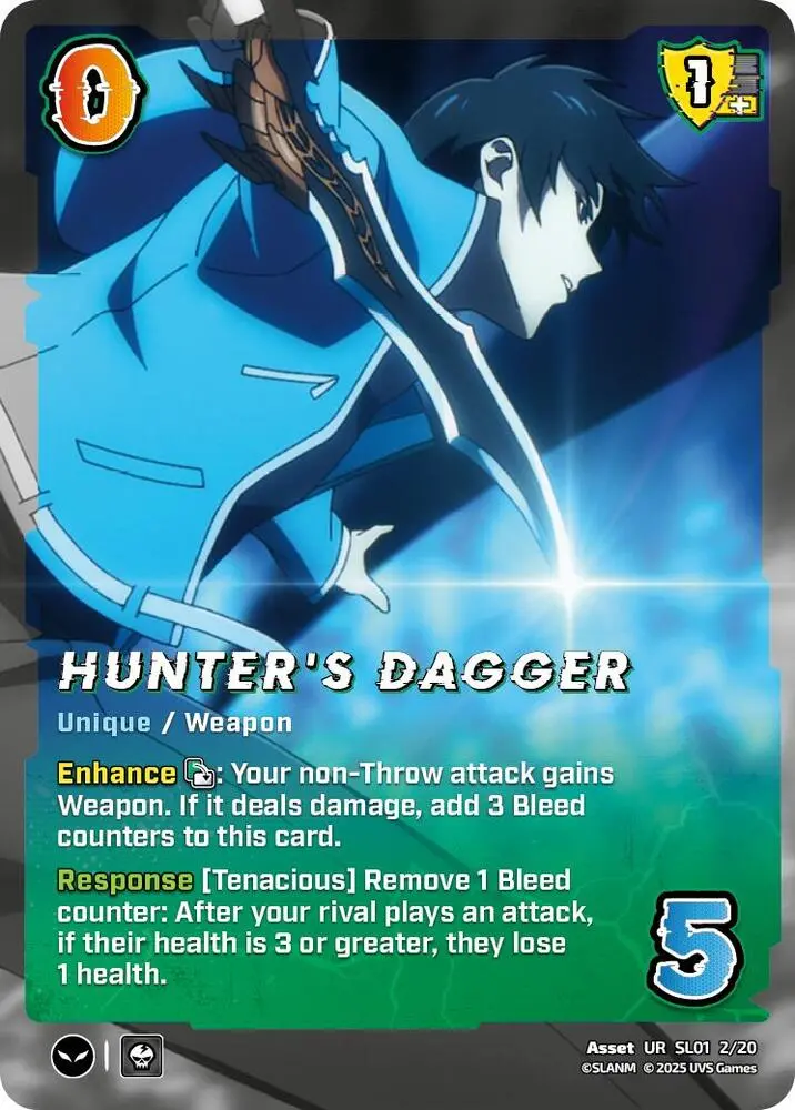 Hunter's Dagger - Sl01 2/20 - Ultra Rare 1