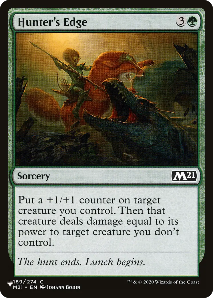 Hunter's Edge [The List] 1