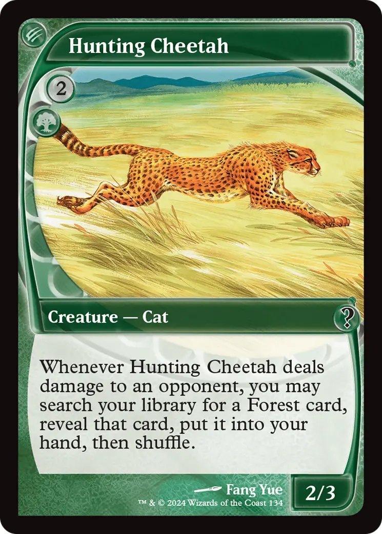 Hunting Cheetah (Future Sight) [Mystery Booster 2] 1