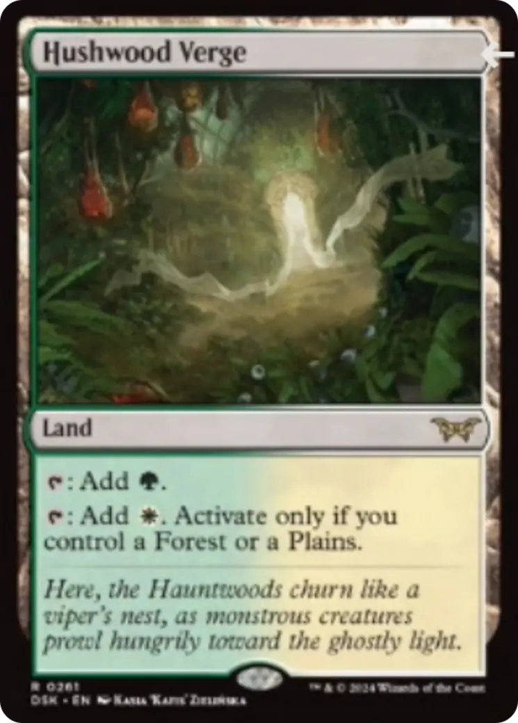 Hushwood Verge [Duskmourn: House Of Horror] 1