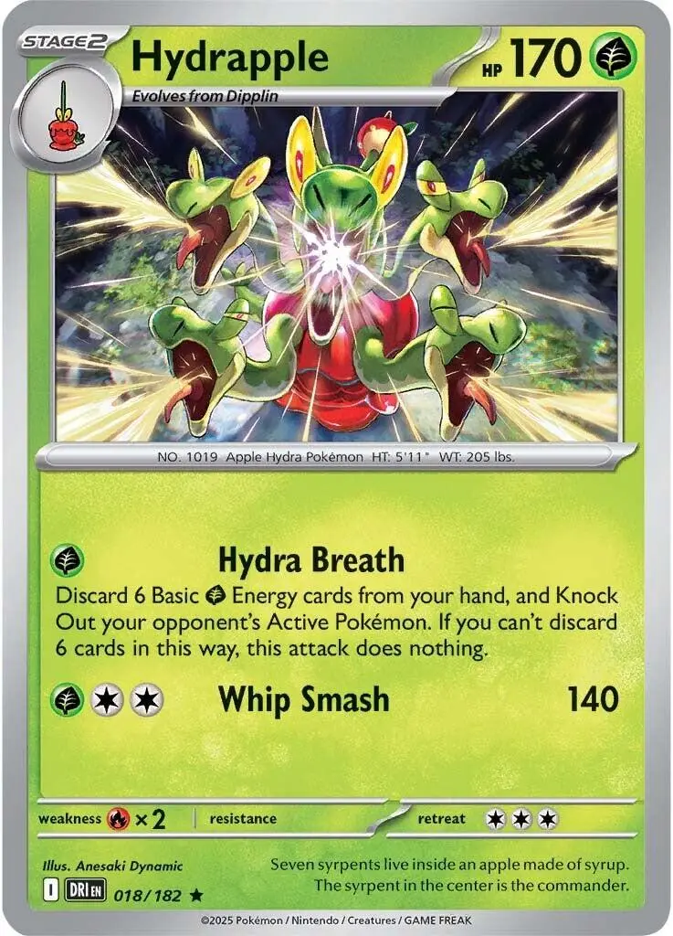 Hydrapple (018/182) [Scarlet & Violet: Destined Rivals] 1