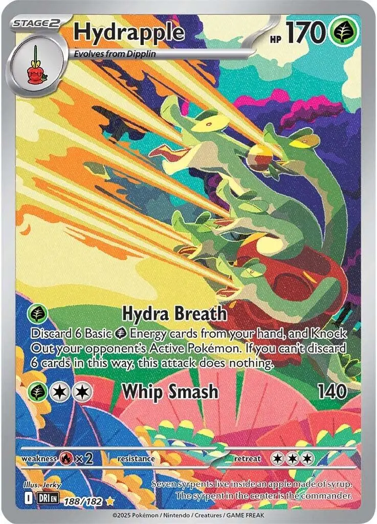 Hydrapple (188/182) [Scarlet & Violet: Destined Rivals] 1
