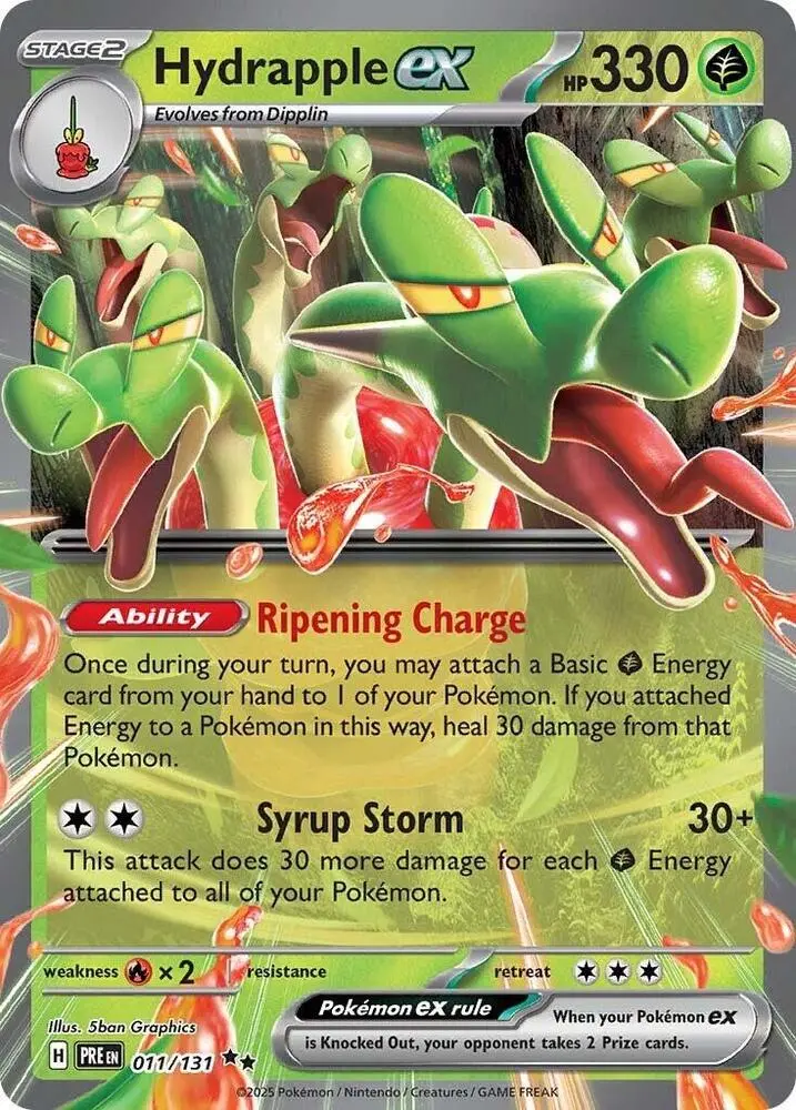 Hydrapple Ex (011/131) [Scarlet & Violet: Prismatic Evolutions] 1