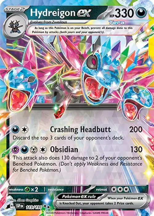 Hydreigon Ex (119/191) [Scarlet & Violet: Surging Sparks] 1