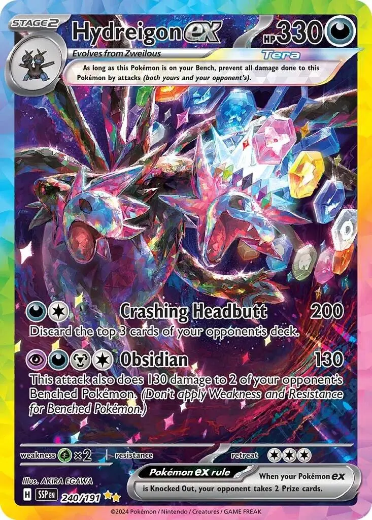 Hydreigon Ex (240/191) [Scarlet & Violet: Surging Sparks] 1