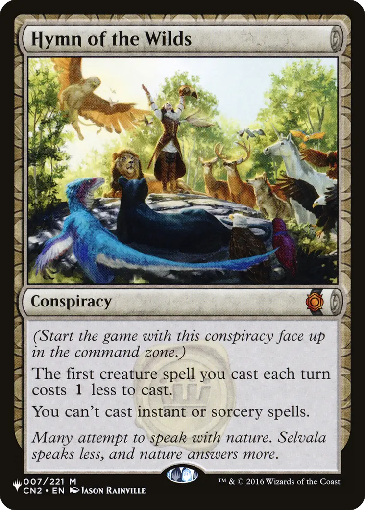 Hymn Of The Wilds [The List] 1