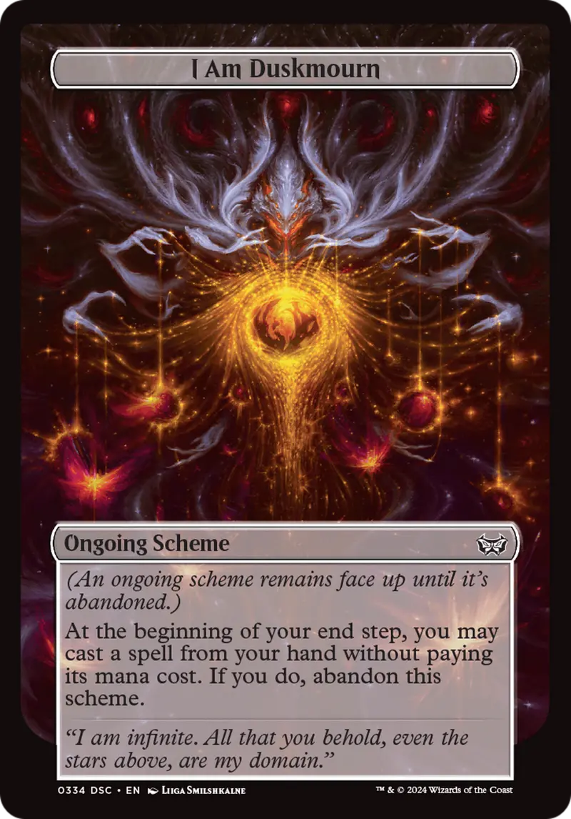 I Am Duskmourn (Full Art) [Duskmourn: Archenemy] 1