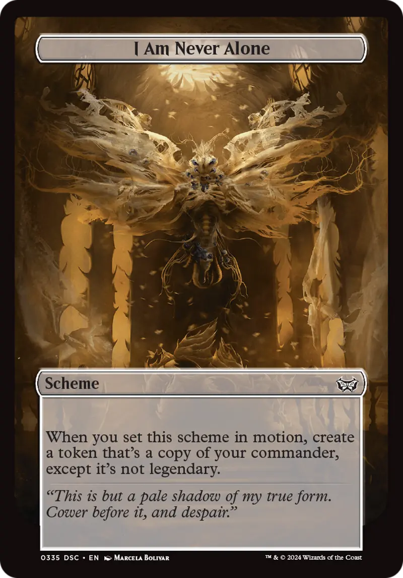 I Am Never Alone (Full Art) [Duskmourn: Archenemy] 1