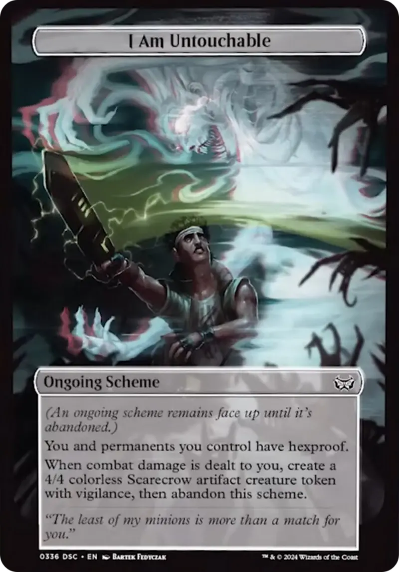 I Am Untouchable (Full Art) [Duskmourn: Archenemy] 1