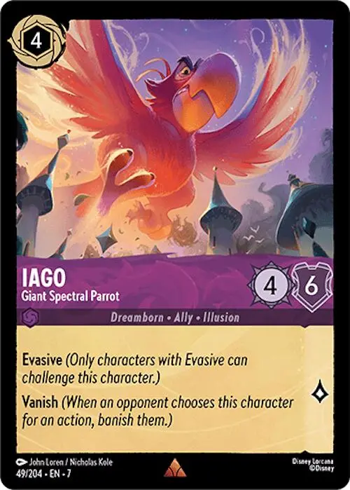 Iago - Giant Spectral Parrot (49/204) [Archazia's Island] 1