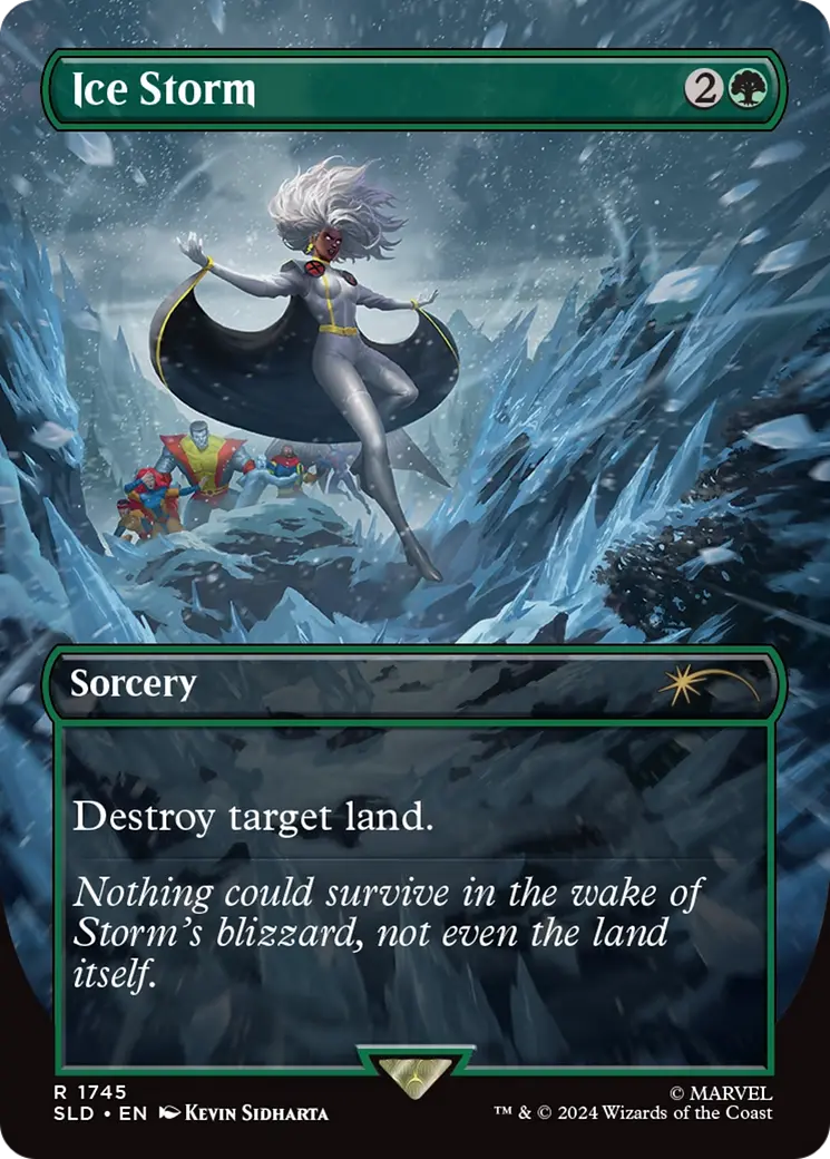 Ice Storm (Rainbow Foil) [Secret Lair Drop Series] 1