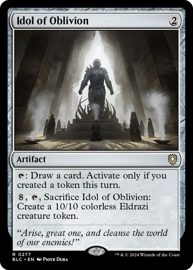 Idol Of Oblivion [Bloomburrow Commander] 1