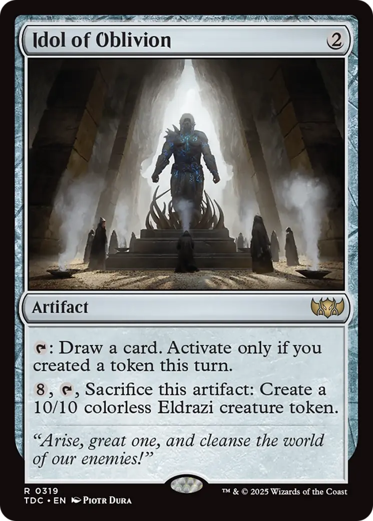 Idol Of Oblivion [Tarkir: Dragonstorm Commander] 1
