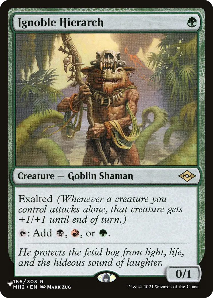Ignoble Hierarch [The List] 1