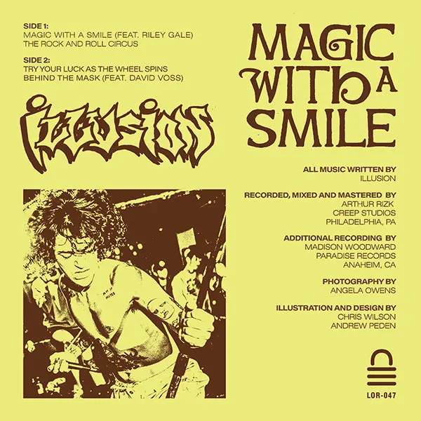 <B>Illusion</B><Br>Magic With A Smile 7" (Black) 1