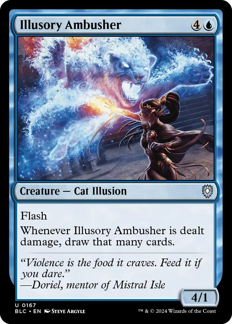 Illusory Ambusher [Bloomburrow Commander] 1