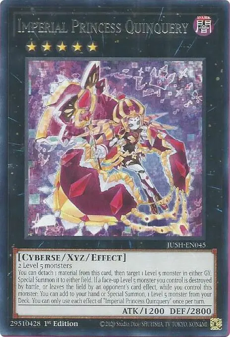 Imperial Princess Quinquery [Jush-En045] Rare 1