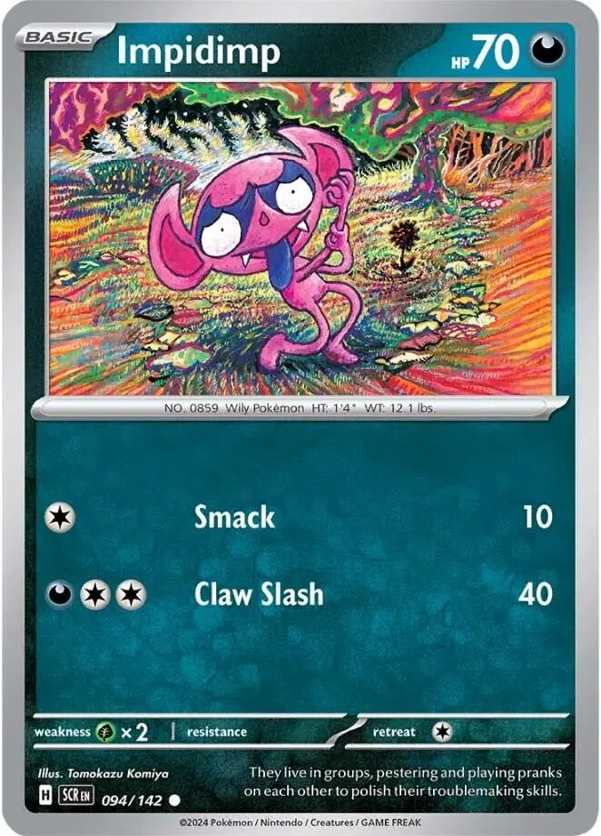 Impidimp (094/142) [Scarlet & Violet: Stellar Crown] 1