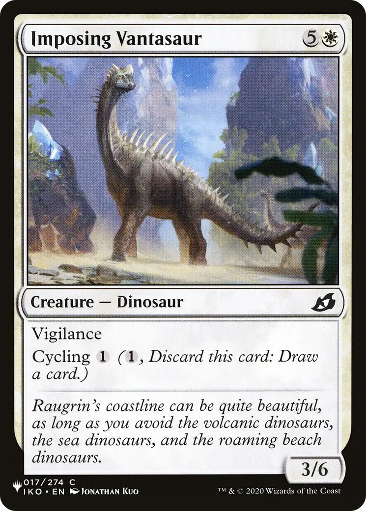 Imposing Vantasaur [The List] 1