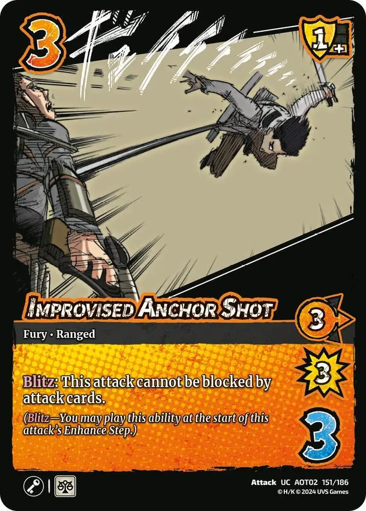 Improvised Anchor Shot - Attack On Titan: Origins Of Power (Aot02) 1