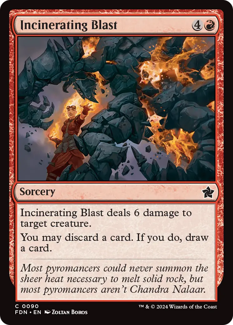 Incinerating Blast [Foundations] 1
