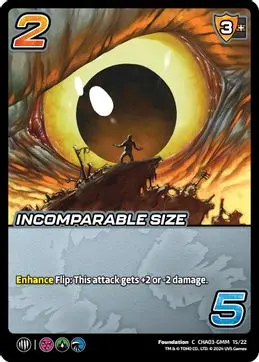 Incomparable Size 1