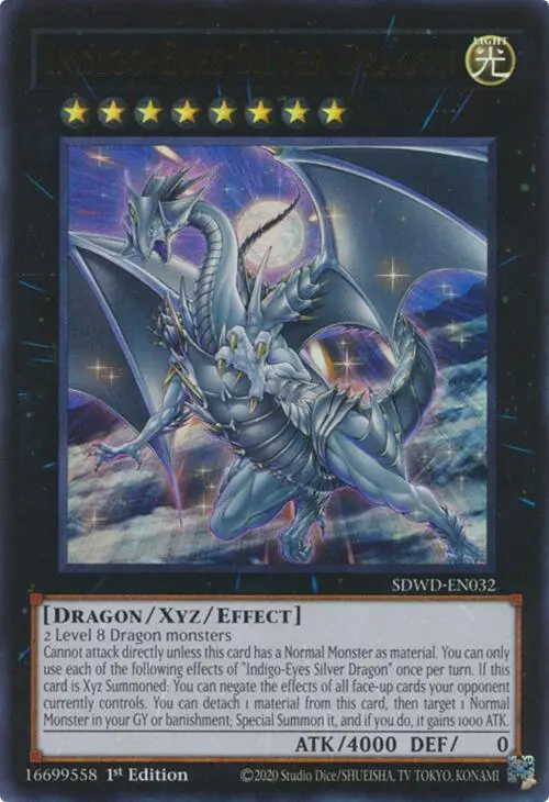 Indigo-Eyes Silver Dragon [Sdwd-En032] Ultra Rare 1